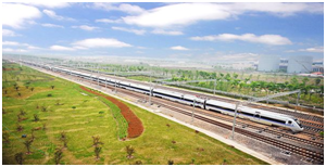 The beijing-shanghai railway